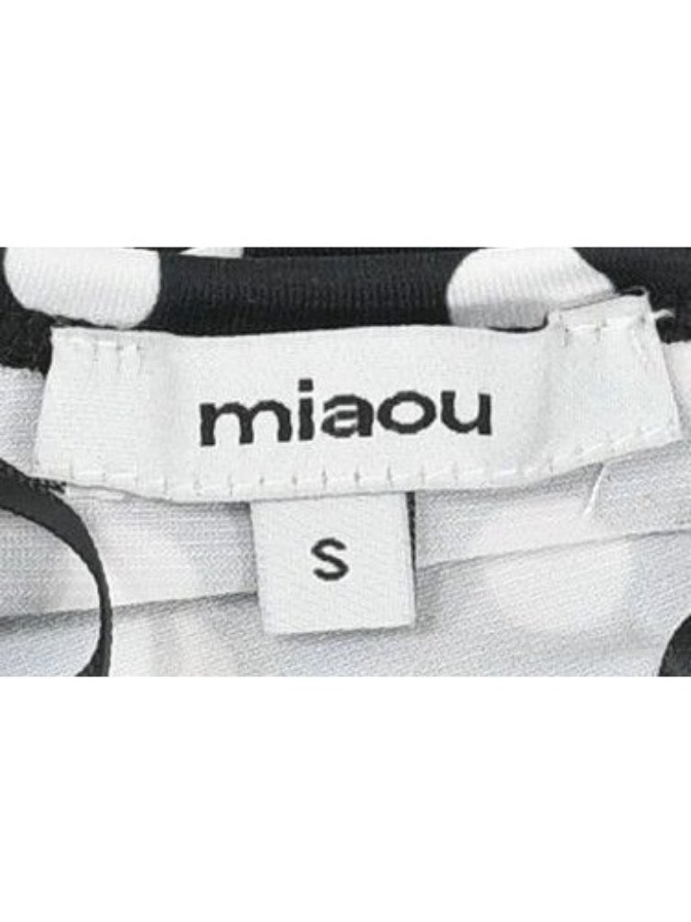 Miaou Mathilde Halter Top In Black — image 3 of 4
